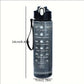 Gourde Sport 800ml | Anti-fuite & Marqueurs Horaires – HYDRA PULSE