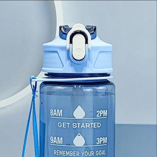 Gourde Sport 800ml | Anti-fuite & Marqueurs Horaires – HYDRA PULSE