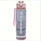 Gourde Sport 800ml | Anti-fuite & Marqueurs Horaires – HYDRA PULSE