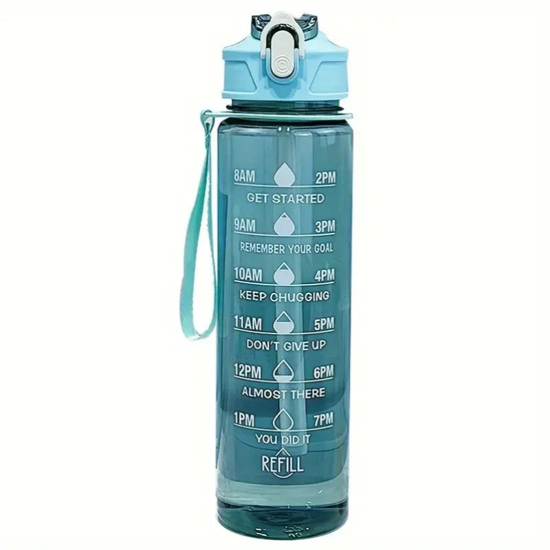 Gourde Sport 800ml | Anti-fuite & Marqueurs Horaires – HYDRA PULSE