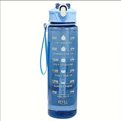 Gourde Sport 800ml | Anti-fuite & Marqueurs Horaires – HYDRA PULSE